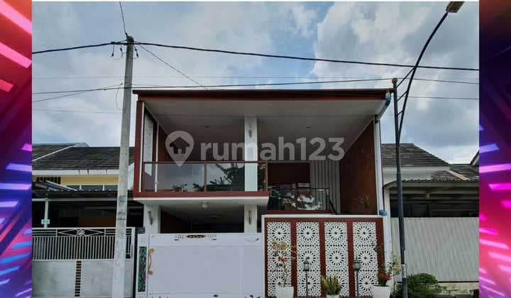 RUMAH MODERN MINIMALIS DAERAH TENGAH KOTA SIAP HUNI FULL PERABOTAN