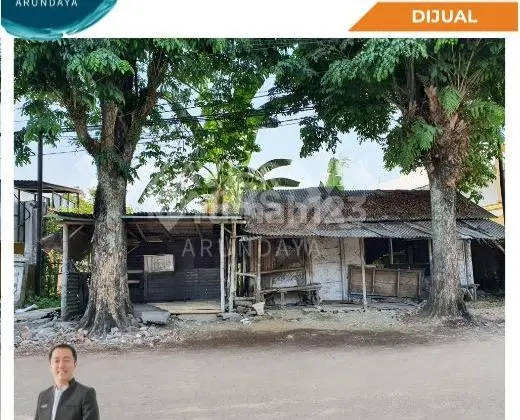 Tanah Siap Bangun Lokasi Pinggir Jalan Cocok Buat Usaha