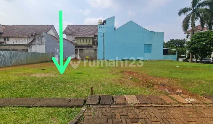 Kavling badan di pusat kota BSD murah & posisi unit di depan