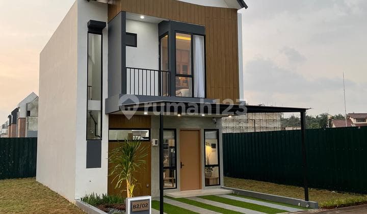 Rumah Cluster 2 Lantai di Synthesis Huis Cijantung