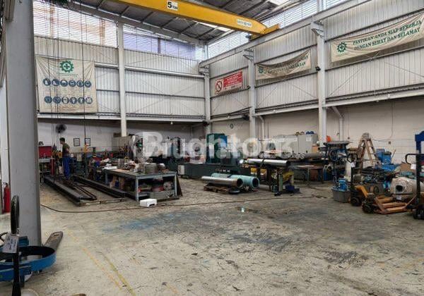 Dijual Workshop/Gudang 800M², Listrik 55000 Watt