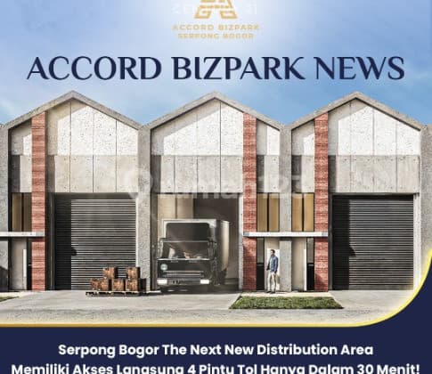 Strategic Industrial Warehouse Accord Bizpark Jl Serpong Parung Bogor
