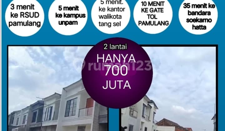 Cluster Bintaro House Pamulang New Narra Garden Spesial Penawaran Khusus Pembelian Kavling dan Unit Rumah