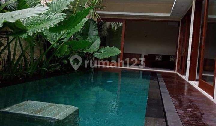 For Rent: Private Pool Villa with Rice Field View in Umalas Denpasar