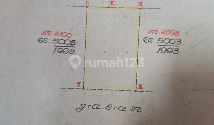 Dijual Tanah 1000.0 M² Shm Di Renon Cn
