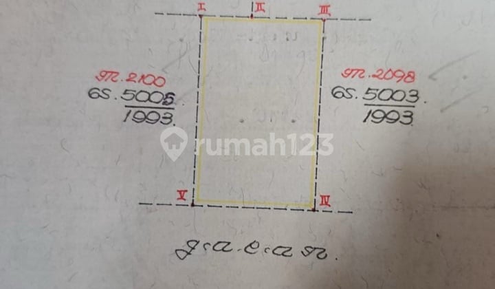 Dijual Tanah 1000.0 M² Shm Di Renon Cn