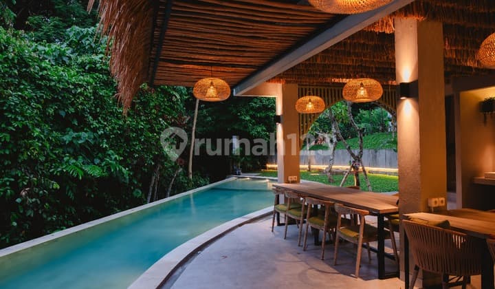 Disewakan Bulanan Villa Baru Private Pool Dekat Canggu Ipp