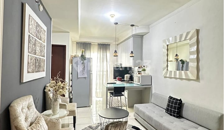 Disewakan Murah Apartemen Medit 2 Full Furnished 2 Kamar, Jakarta Barat