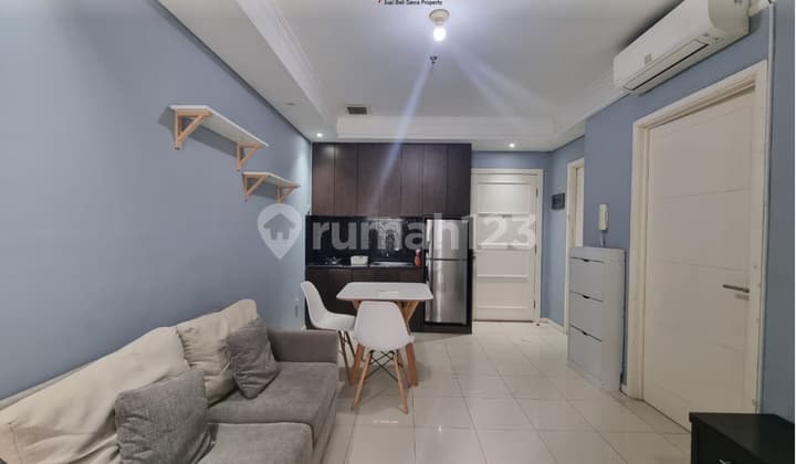 Disewakan Murah Apartemen Furnished Bagus, 2 Kamar, Royal Mediterania Garden Residences