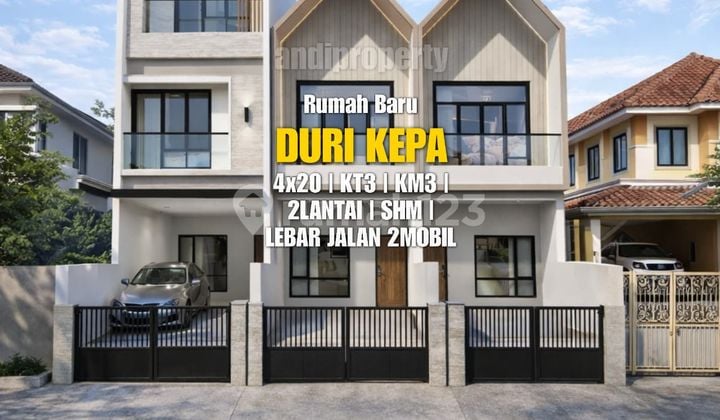 New House 4X20 Strategic Location in Duri Kepa (Dk452) New House 4X20 Strategic Location in Duri Kepa (Dk452)