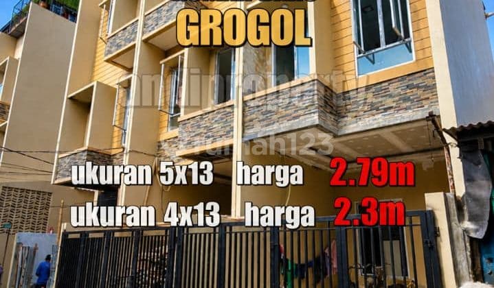New House 4x13 Ready to Occupy Strategic Location in Grogol (Grg121)