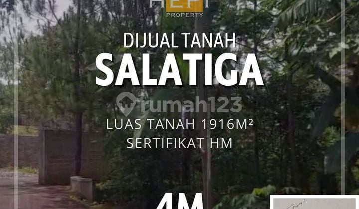 Tanah STRATEGIS Di Salatiga BAGUS Luas 1916m Tanah STRATEGIS Di Salatiga BAGUS Luas 1916m