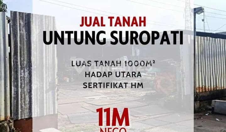 Tanah Strategis Di Jl.untung Suropati Semarang