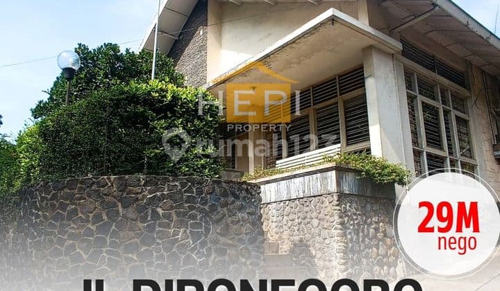 Dijual Rumah STRATEGIS TENGAH KOTA di jl.diponegoro SHM