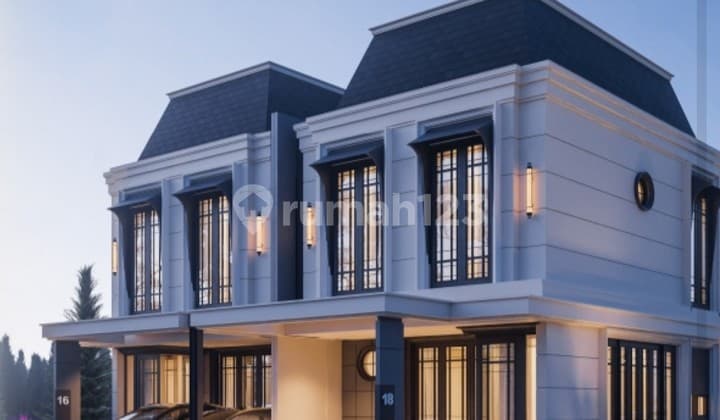 New House in Buverly Cluster at Candi Golf Semarang