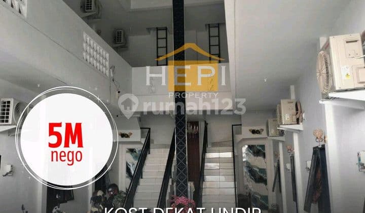 Rumah Kost Strategis di Tembalang Dekat Undip Furnished