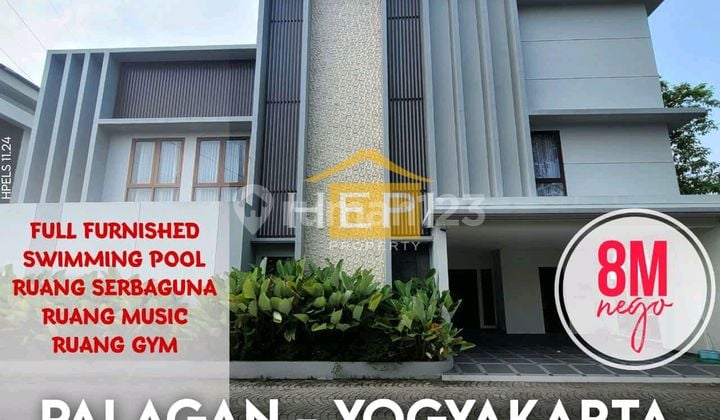 Rumah Pinggir Jalan Raya Di Palagan Ngiglik Sleman Yogyakarta