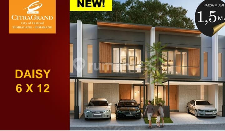 Rumah Baru Type Daisy Di Citragrand Semarang
