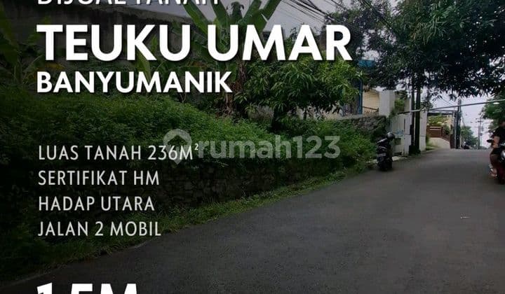Tanah Murah Di Teuku Umar Banyumanik Semarang