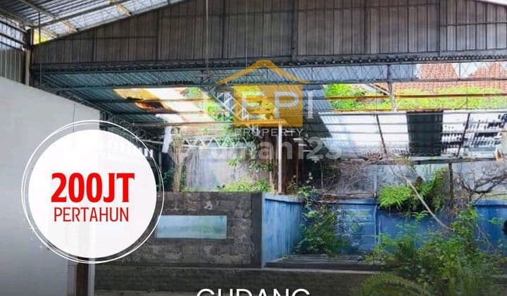 Gudang Strategis di Papandayan Semarang Pinggir Jalan Raya