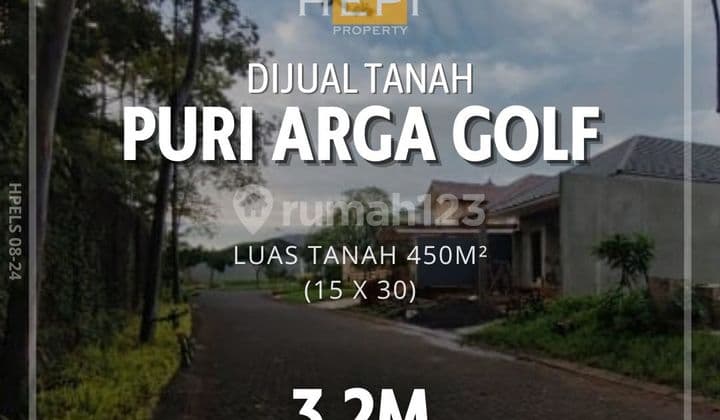 Tanah STRATEGIS MURAH Di Puri Arga GOLF BSB Mijen