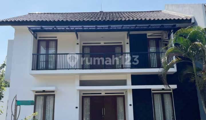 Rumah Hoek Harga Menarik Dalam Cluster di Bintaro Jaya Sektor 9