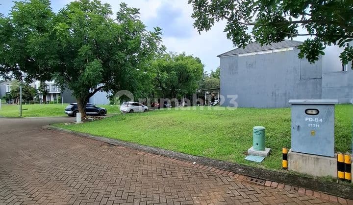 Kavling Siap Bangun Bebas Banjir Hoek Di Cluster Bintaro Jaya