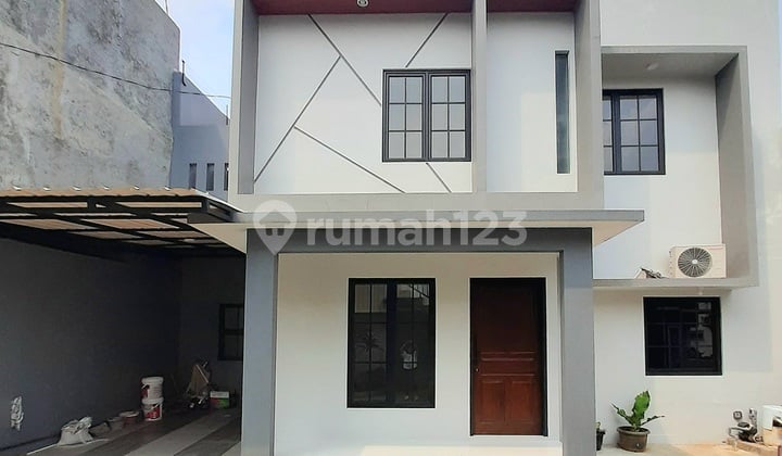 Rumah Baru Desain Modern Minimalis Dekat Total Buah Segar Sek 9
