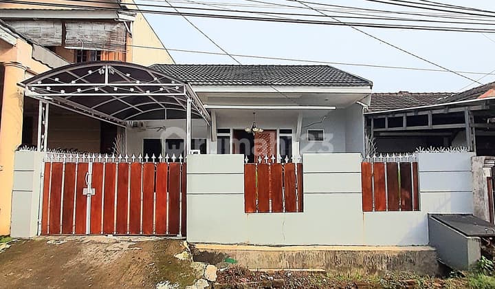 Rumah 1 Lantai Siap Huni Harga Murah Dekat Stasiun Jurangmangu