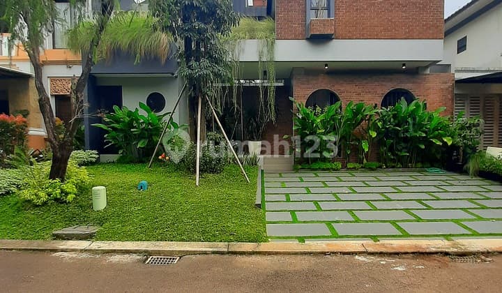 Rumah Baru Desain Modern Industrial Mewah Lokasi Eksklusif Bsd