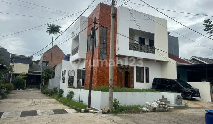 Rumah Bangunan Baru di Permata Cimanggis Tapos, Depok Posisi Hoek