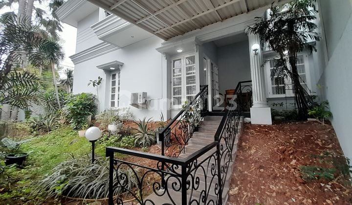 Rumah Mewah Siap Huni Bisa Untuk Kantor Di Duren Tiga, Semi Furnished