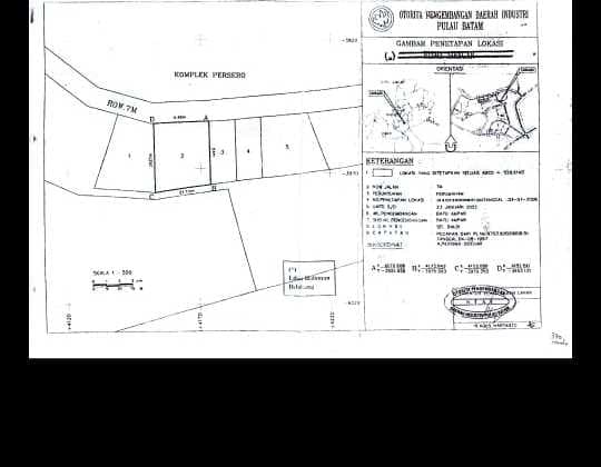 Di Jual Tanah depan Bcs Mall 528m2 / 4.5j per m2