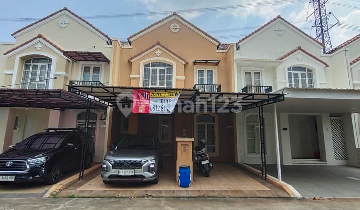 Rumah Di Cluster Rolling Hills Komplek Taman Diponegoro, Komplek Taman Diponegoro Cluster Rolling Hills,lippo Karawaci