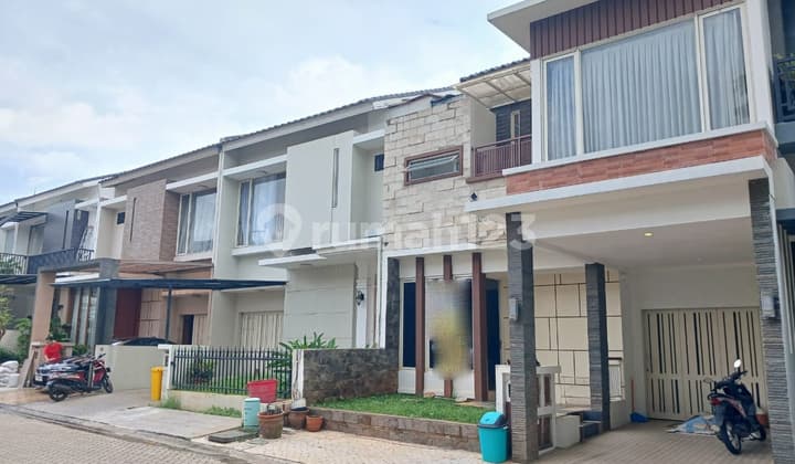 for sale rumah mewah bagus strategis modern di kebayoran village, bintaro jaya