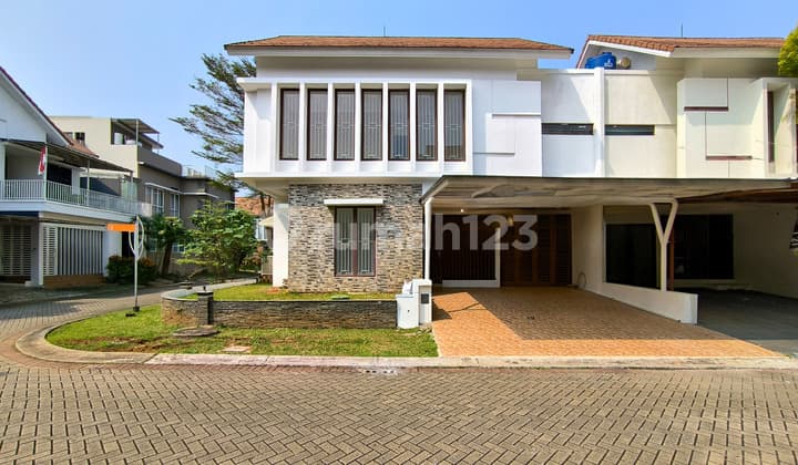 hot sale rumah unik modern mewah siap huni di discovery residance, bintaro jaya