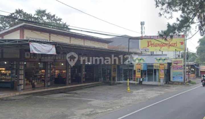 Turun Harga Ruang Usaha Pinggir Jalan Raya Puncak 1 Lantai Strategis Cocok untuk Wisata Kuliner,Toko Oleh" Khas Puncak