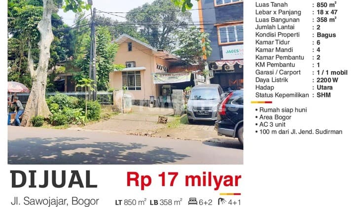 Rumah Strategis di Bogor Tengah