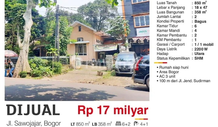 Rumah Strategis di Bogor Tengah
