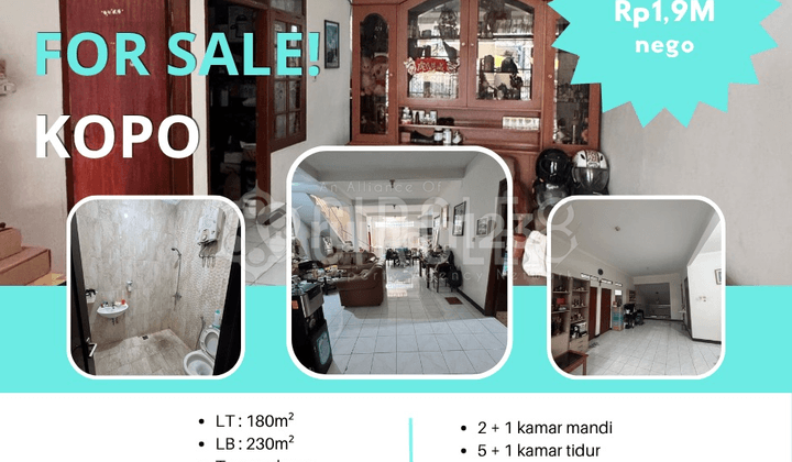 Grab It Fast.. Rumah di Taman Kopo Indah 2 Bandung Kota