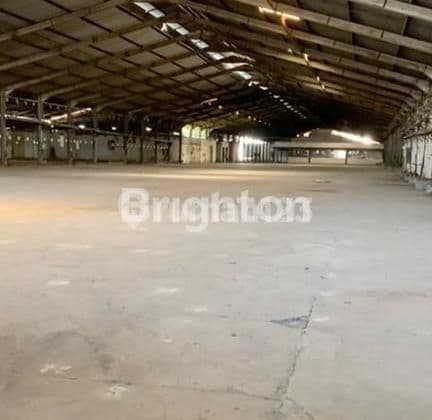 FOR SALE INDUSTRIAL LAND 4.1 HA + WAREHOUSE 2.9 HA FORMER FACTORY ON PANTURA ROAD SEMARANG DEMAK