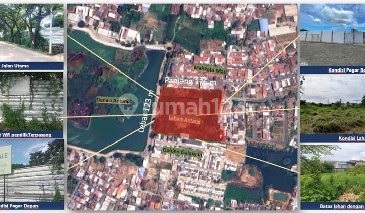 Tanah Luas dengan Lokasi Strategis di Jl. Waduk Tunggu Pampang – Antang, Makassar!