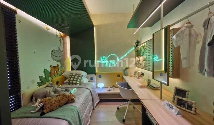 Rumah Baru di samping Bandara Siap Huni Jalan Perimeter Utara lebar 6