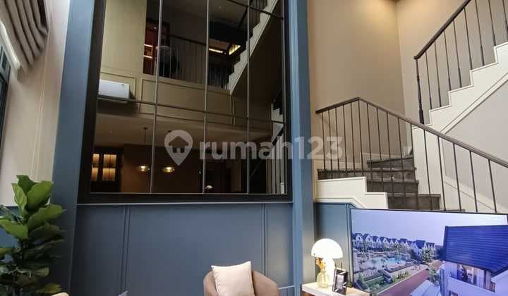 Rumah Cozy Gaya American Classic di Gading Serpong Siap Huni