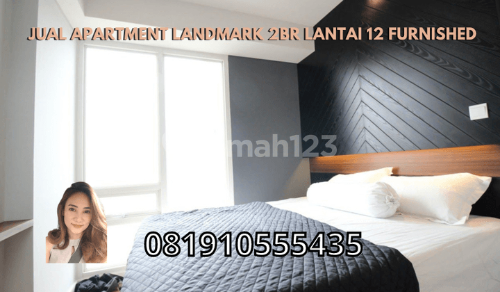 Jual Apartment Landmark 2BR Lantai 12 Furnished