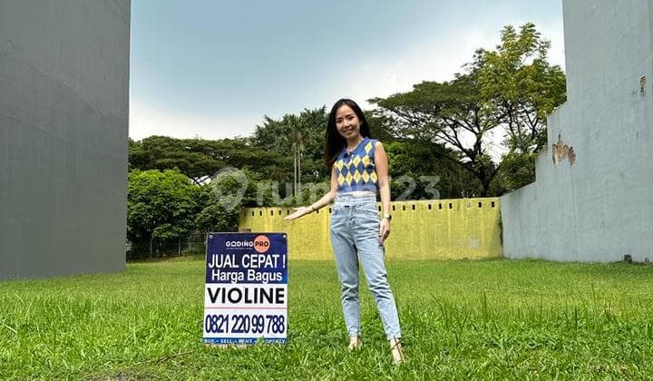 Crown Plot Phg Gading Serpong Rarely Available Garden View