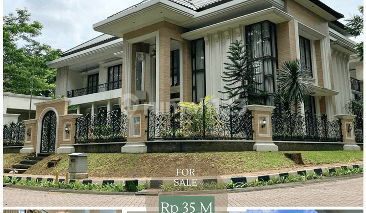 Dijual - Rumah Hook di Bukit Menteng Residence, Sektor 7 Bintaro Jaya, Tangerang Selatan
