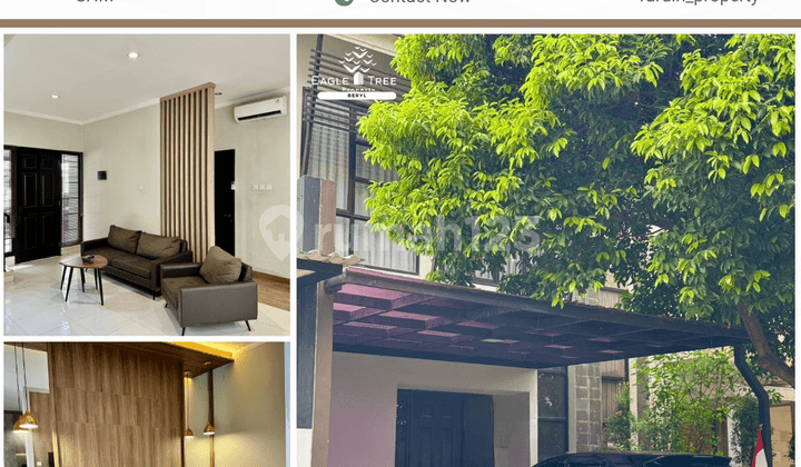 DIJUAL - Rumah Semi Furnished di Discovery Bintaro, Sektor 9 Bintaro Jaya, Tangerang Selatan