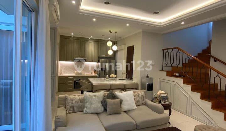 Jual Cepat Rumah Whitsand Greenwich BSD Cantik Full Furnished