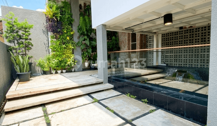 Jual Cepat Rumah Modern Hoek Kayu Putih Jaktim Designed By Danny Wicaksono Siap Huni